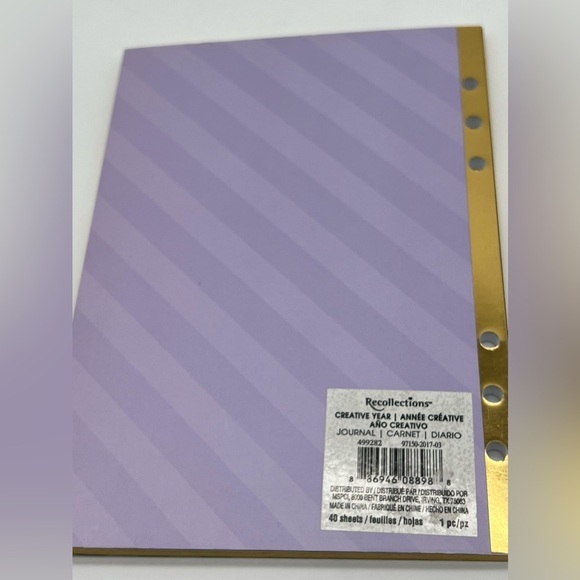 Bucket List and Important Recollections creative year journal 40 sheets each - Picture 5 of 9